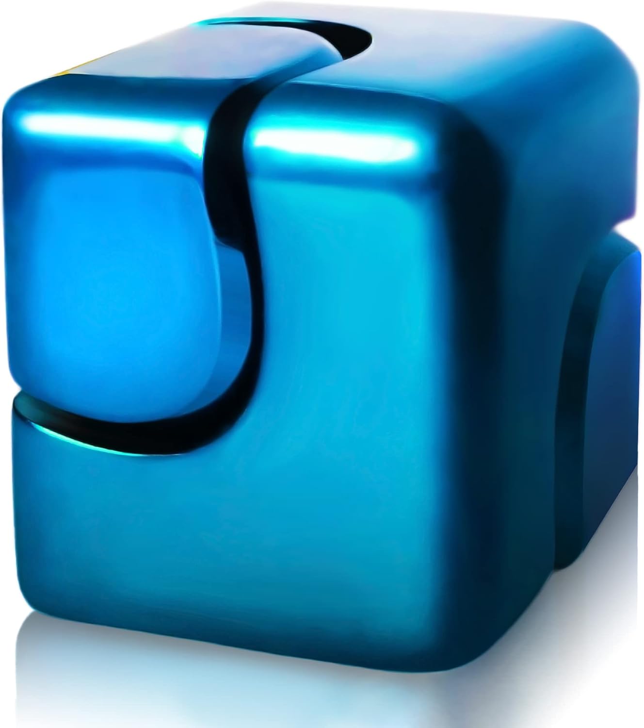 Fidget Spinner Toys Cube Adults Metal Fidgets Cool Stuff Desk Gadgets Office Toy for Teen Boy Small Anxiety Figette Sensory Toy ADHD Tool Fingears Figet Stress Gifts Easter Basket Stuffers Teen Boys