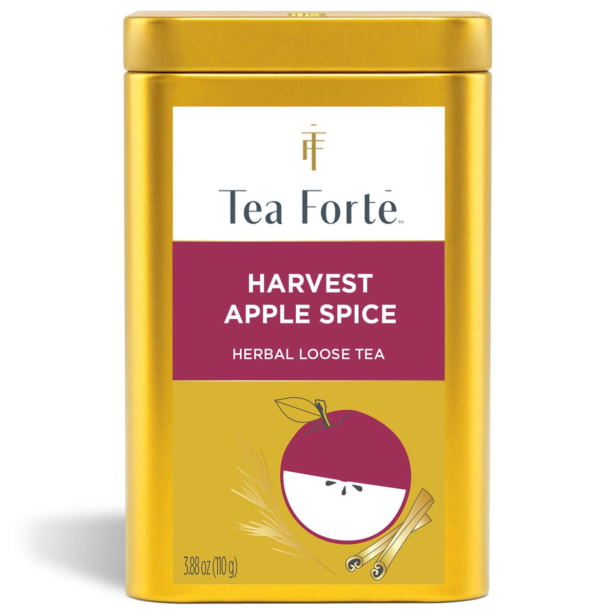 Tea Forte Harvest Apple Spice Loose Leaf Tea Canister