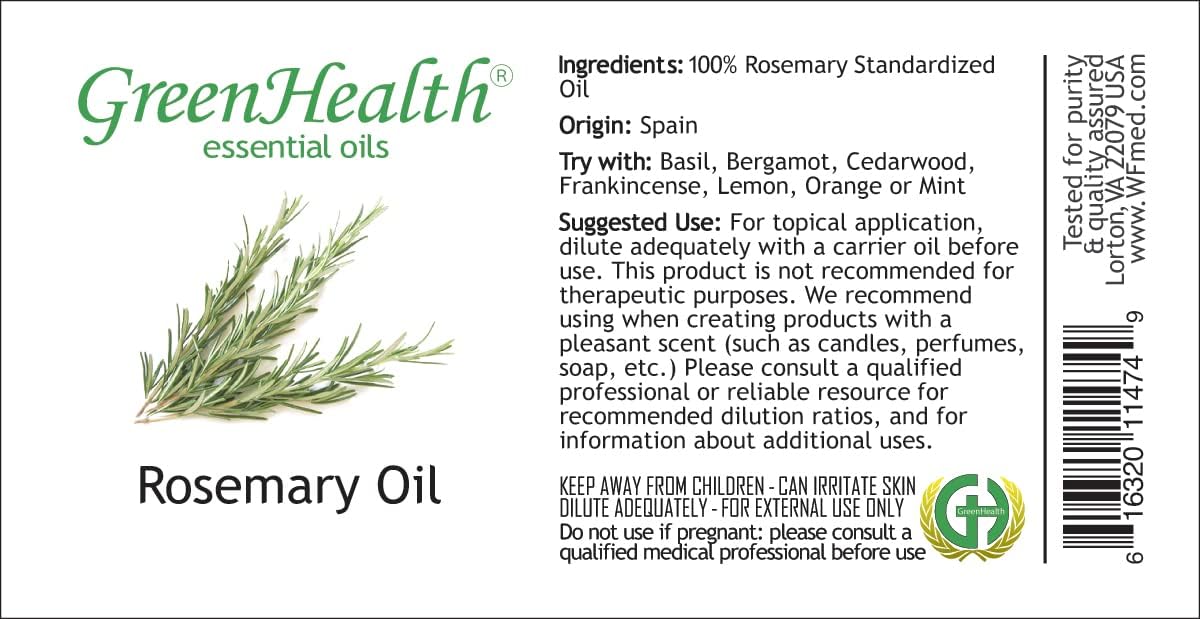 2 Bottles – GreenHealth Lavender Essential Oil – 16 fl oz Each (32 fl oz Total) – 100% Pure & Uncut – Aluminum Bottles – Bulk Lavender Oil for Diffuser, Aromatherapy, Soap Making & Candles