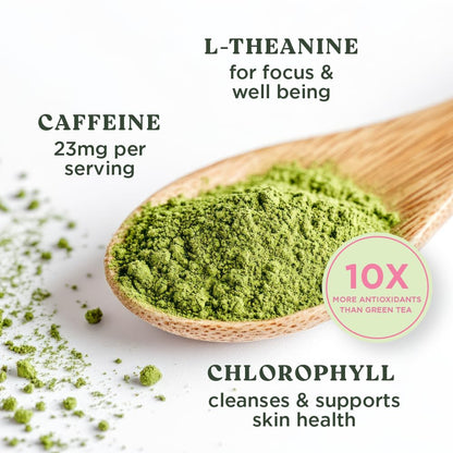 Harmony Premium Japanese Lavender Matcha Tea, 10 Sticks