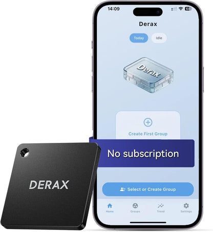 DERAX Smartphone Access Blocker, Subscription-Free Phone Lock