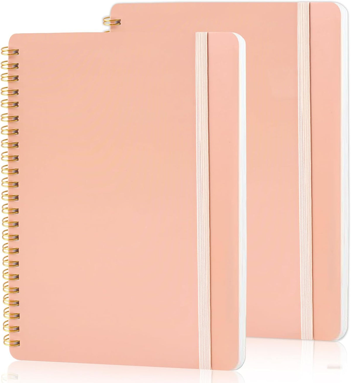 Utron 3 PCS Small Spiral Notebook 5x7, Notebooks for Note Taking, Morandi Spiral Journal Notebook, Work Notebook Small Notebooks 5x7 with Strap, Cute Notebooks for Women 70 Sheets/Note Books