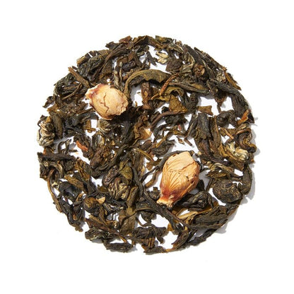 DAVIDsTEA Buddha’s Blend White Tea – Medium Caffeine Tea Bags with Jasmine Pearls & White Hibiscus – 15 Count – Delicate & Floral Fruity Tea Blend