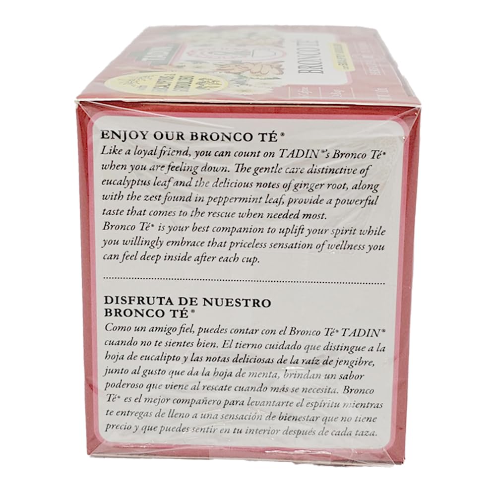 Tadin Herb & Tea Co. Hibiscus Herbal Tea. Caffeine Free. 24 Tea Bags. 1.44 oz. Pack of 3