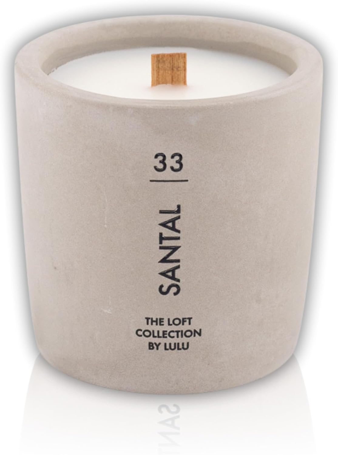 Lulu Candles | Jasmine, Oud & Sandalwood | Luxury Scented Soy Jar Candle | Hand Poured in The USA | Highly Scented & Long Lasting (9 Oz.)