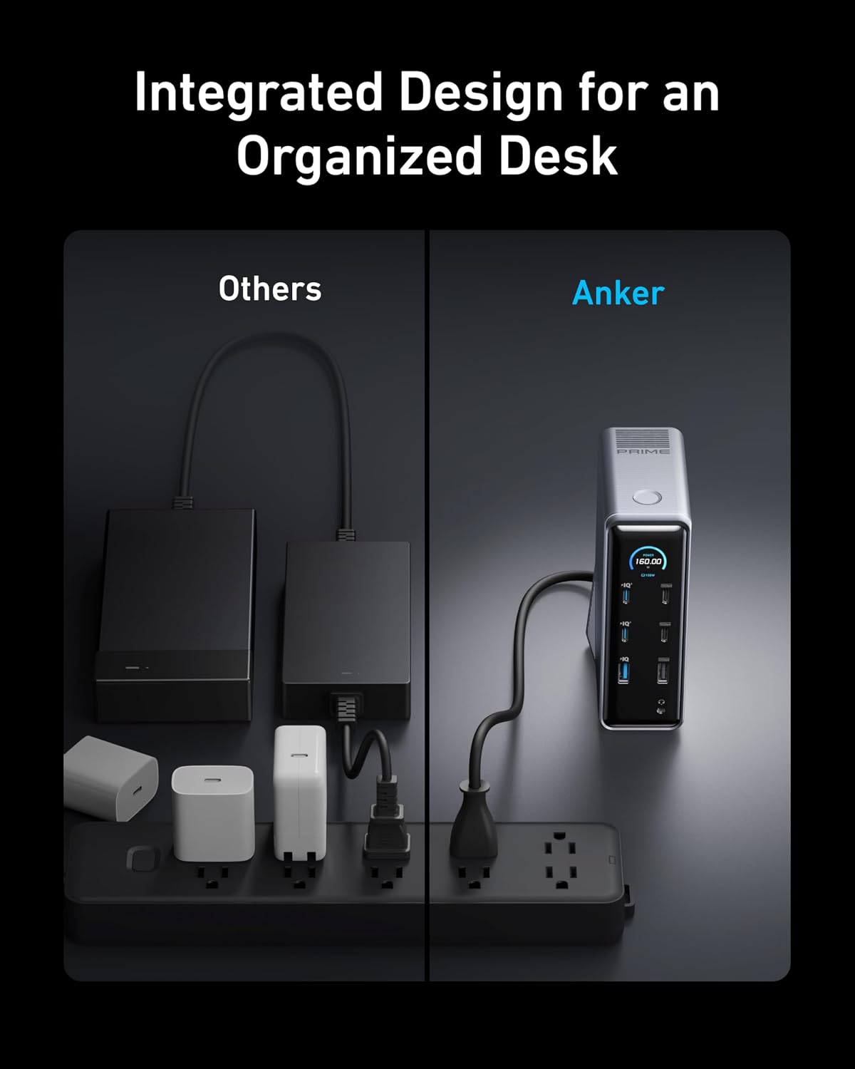 Anker Prime Docking Station, 14-in-1 Laptop Docking Station Dual Monitor