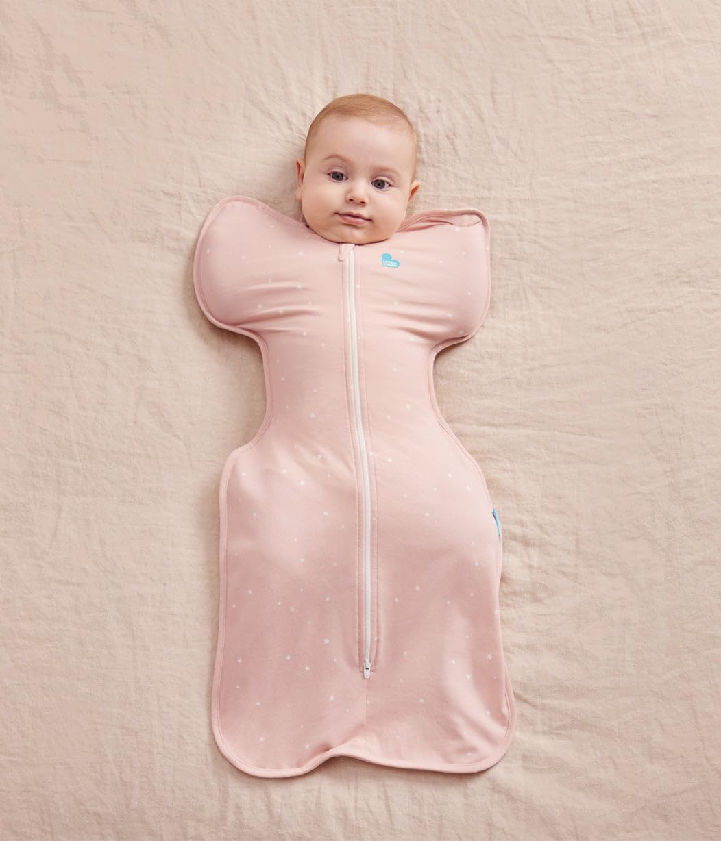 Love to Dream Swaddle UP, Baby Sleep Sack, Self-Soothing Swaddles for Newborns, Get Longer Sleep, Secure Fit Helps Calm Startle Reflex, New Born Essentials for Baby, 1.0 TOG, 13-19 lbs, Deep Olive