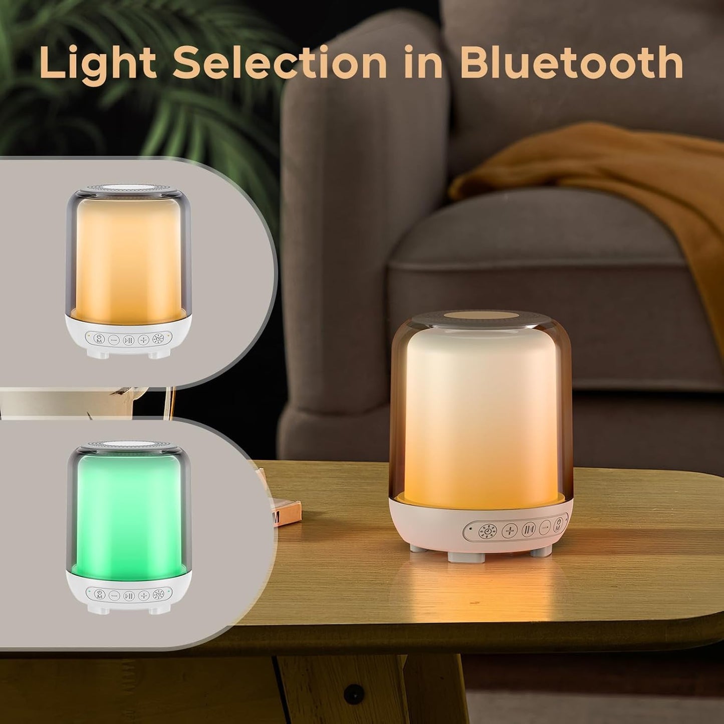 Light Therapy Lamp for Anxiety Relief, Designed for Photosensitivity, Migraine and Insomnia, Soft Light Paired with Soothing Music to Aid Sleep and Emotional Regulation