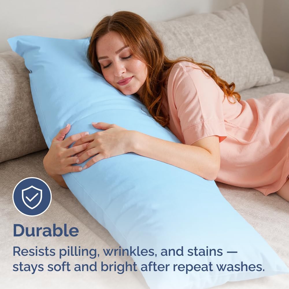 Standard Pillow Cases Set of 10 - Ultra Soft Hotel Quality Pillowcase Covers - Comfy, Cozy & Wrinkle Free - Shrink, Stain and Fade Resistant - Machine Washable Pillow Protectors - 10 Pcs Set - White - Colors A