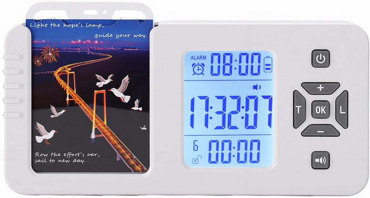 Fabater Phone Lock Box with Timer, Portable Self Discipline Phone Box,