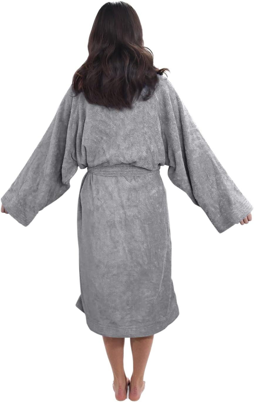 Ramesses Bathrobe Mens,Premium Thick Terry Cloth Bathrobe,Towel Bath robe Long–Staple Combed Men's Cotton Robe