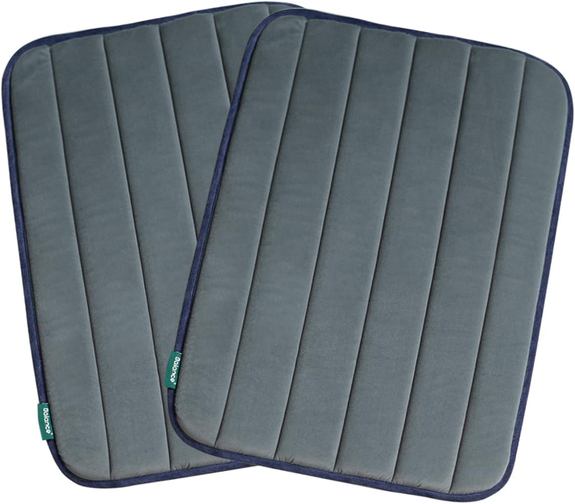 BALANCE Dog Crate Pad, Dog Foam Crate Mat Kennel Pad, Washable Water-Resistant Pet Bed Flat Dogs Cage Mat for Large Dogs