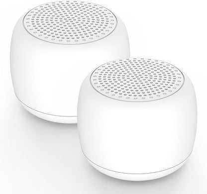 Babelio White Noise Sound Machine for Adults Kids Baby, Mini, 15 Non-looping Sounds, Timer, Memory Function, Easy to Pocket and Travel White