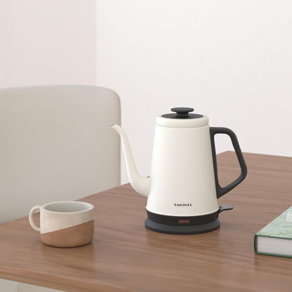 DmofwHi Gooseneck Electric Kettle(1.0L), 100% Stainless Steel BPA Free Classic Pour Over Coffee Kettle | Tea Kettle - Green