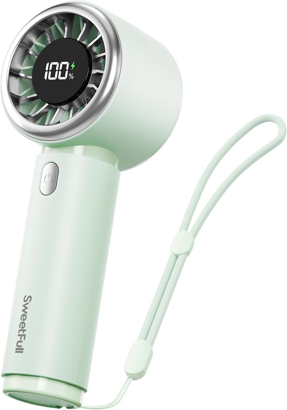 SWEETFULL Portable Handheld Fan, Mini Rechargeable Personal Hand Fan