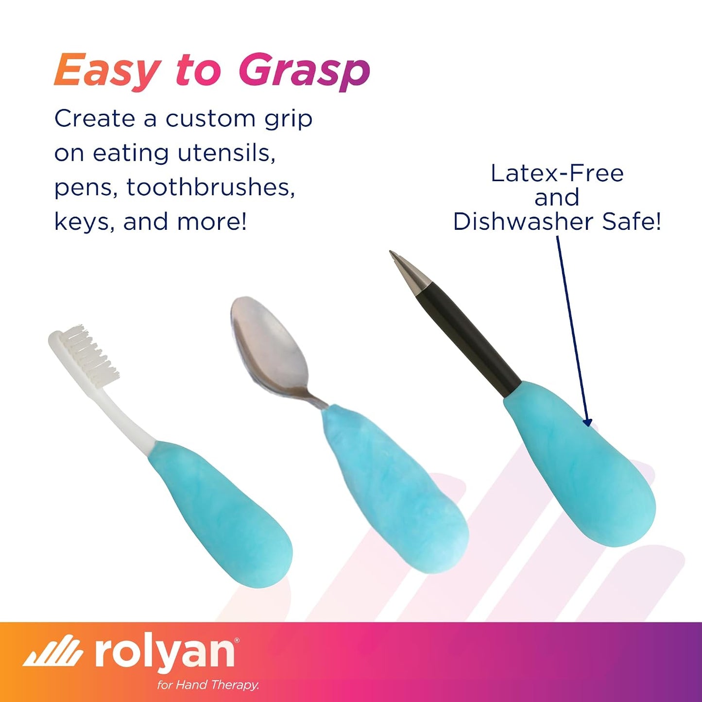 Rolyan 50/50 Mix Elastomer Putty, 8.47 oz, Non-Latex, Occupational Therapy Putty for Custom Splints, Adaptive Grips, Reduce Scar Appearance, Pliable, Hand Therapy, Dishwasher Safe