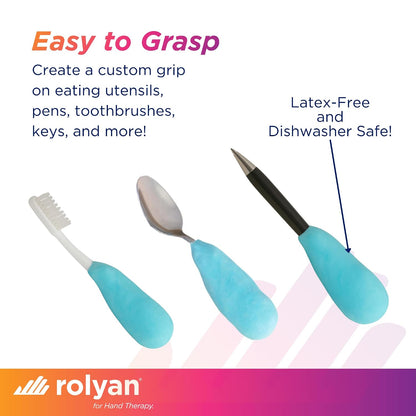 Rolyan 50/50 Mix Elastomer Putty, 8.47 oz, Non-Latex, Occupational Therapy Putty for Custom Splints, Adaptive Grips, Reduce Scar Appearance, Pliable, Hand Therapy, Dishwasher Safe