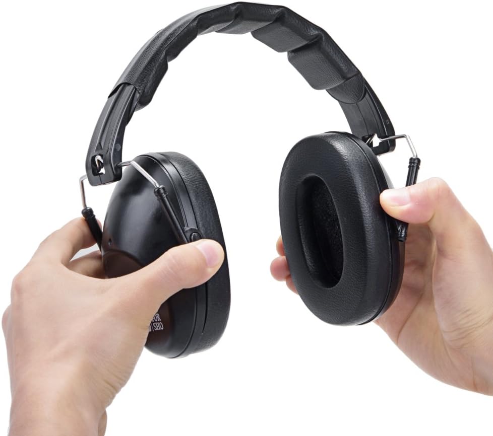 Pro For Sho 34dB NRR Hearing Protection Ear Muffs – Highest NRR Compact Design Ear Protection for Loud Events & Sensory Use
