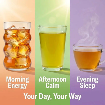 VeryVery Good Tea Crystals - Vanilla Taro Sleep Tea with Melatonin, Chamomile + L-Theanine, Bedtime Drink Mix, Non Habit Forming, Hot or Cold Packets, 10 Pack