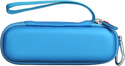 FBLFOBELI EVA Hard Carrying Case Compatible with The Breather/HETARU Natural Breathing Exercise Device, Hand-Held Inspiratory Expiratory Muscle Trainer (Blue, Case Only)