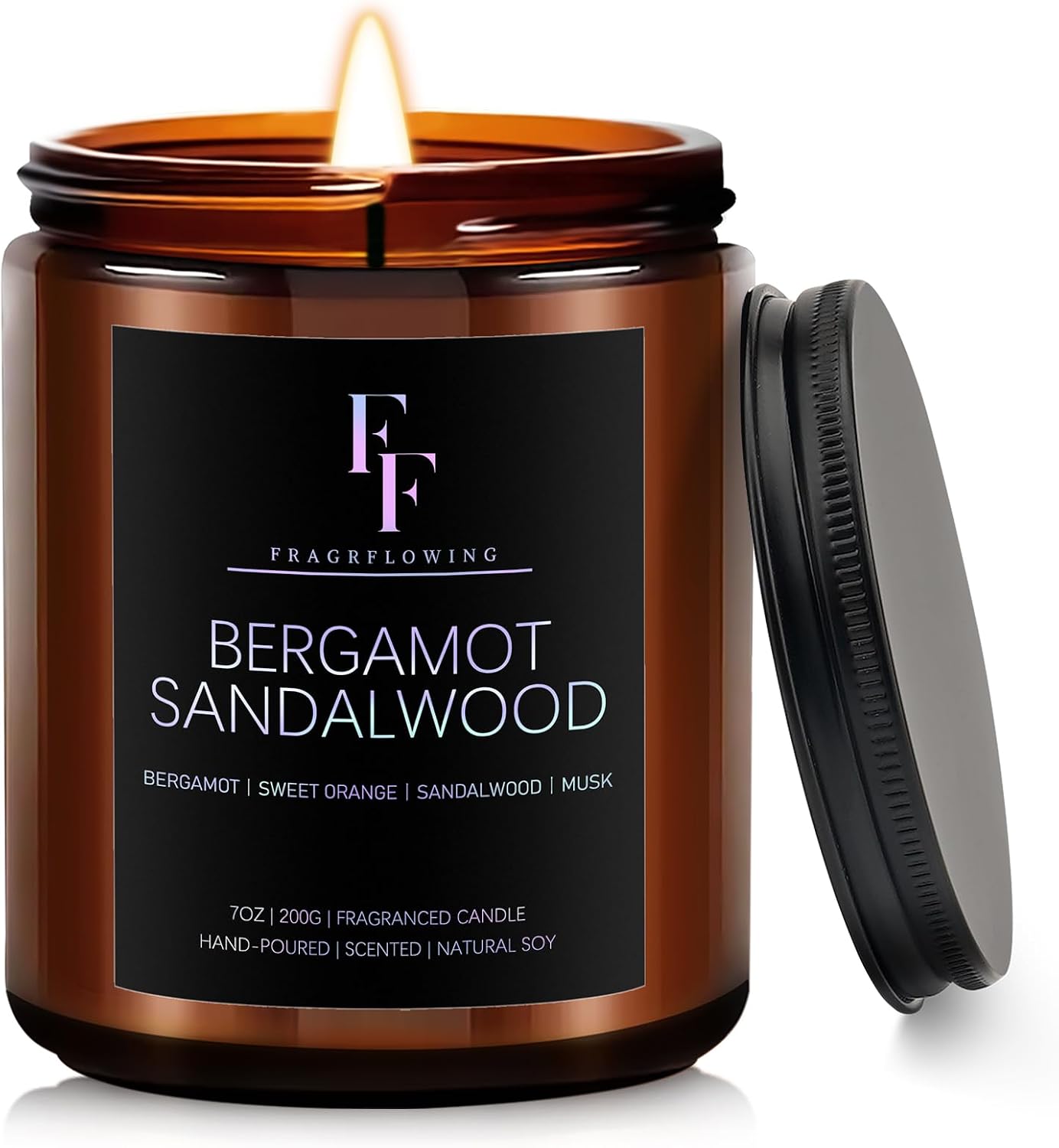 Scented Candles for Home Scented Aromatherapy Candles, 4 Pack 28 Oz Soy Wax Candle Gift Set Valentine's Day Gift for Women Men (Lavender/Vanilla//Sandalwood Rose/Moroccan Amber)