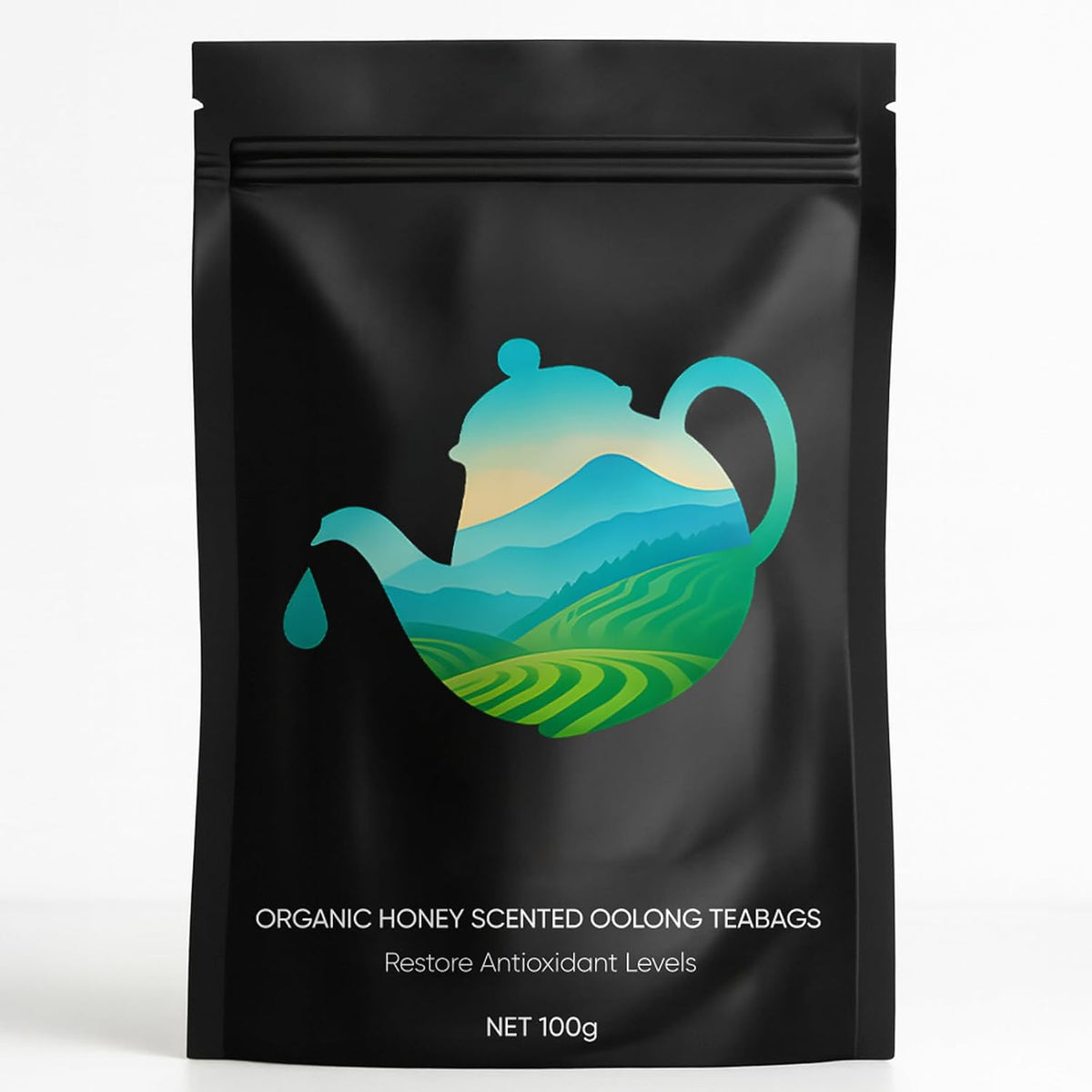 Oolong Tea Bags with 100% Pure, Whole-Leaf Tea, Clean Energy, Limitless Clarity & Focus and Gut Health, Loose Leaf Oolong Tea, 20 Bags (1)