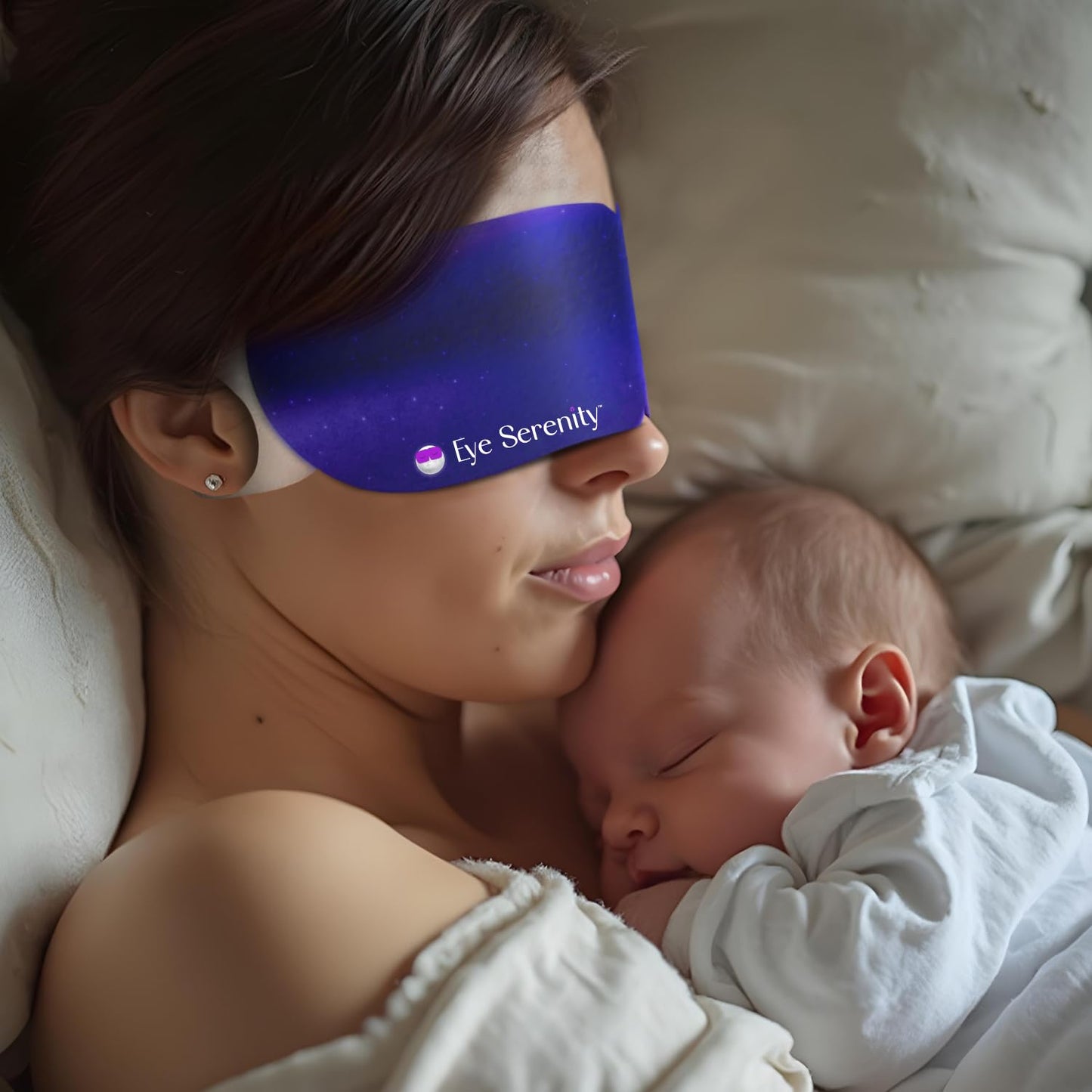 Eye Serenity Steam Eye Mask, Heated Eye Mask, Self Heating Warm Compress for Dry Eyes, Fast Relief for Stye, Puffy Sensitive Eyes, Moist Heat, Gift for Women and Men - Unscented