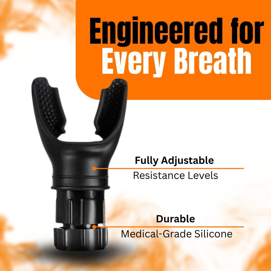 Endurance Trainer – Adjustable Breathing Resistance Trainer for Wellness, Stamina & Performance – Compact Silicone Trainer for Fitness & Daily Use