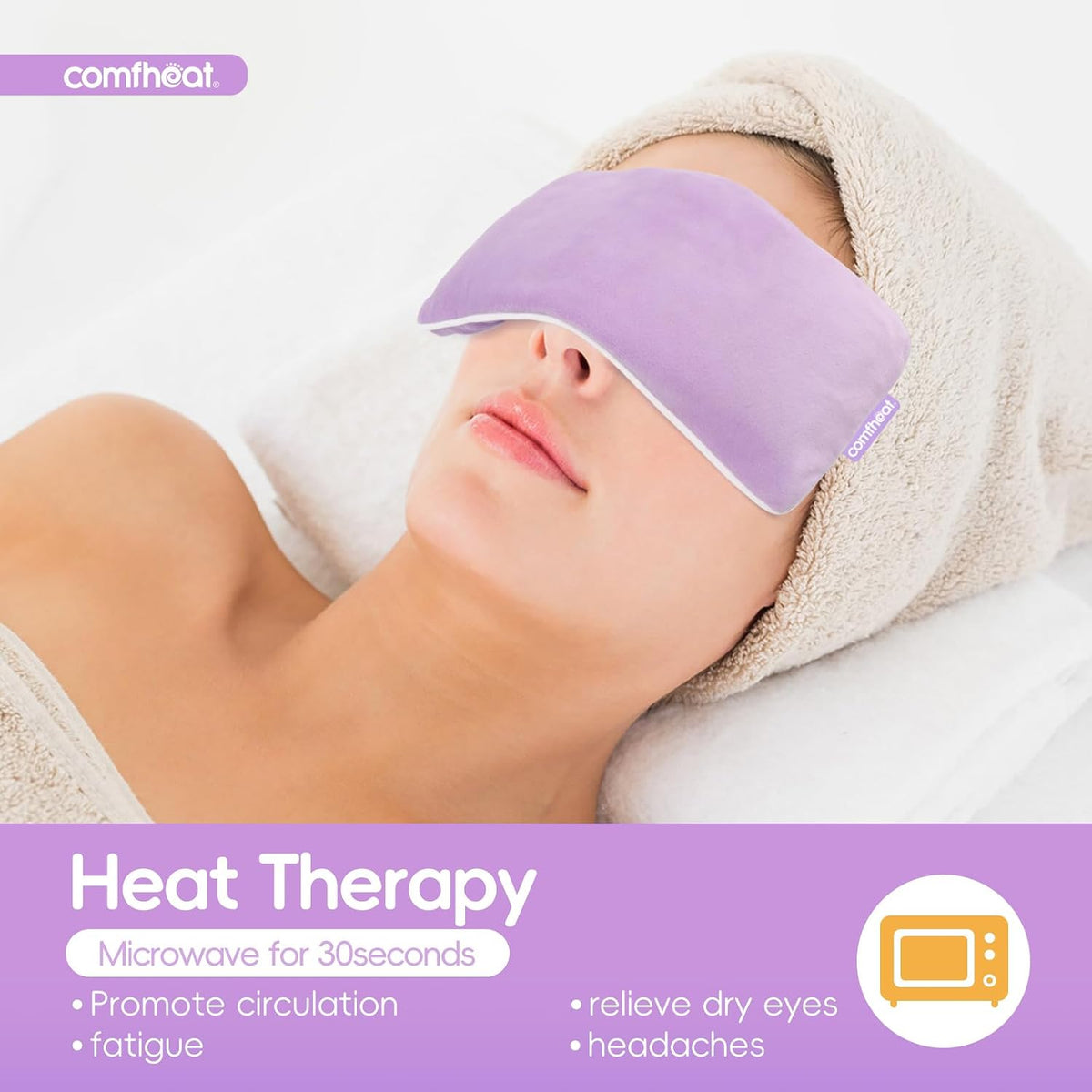 Unscented Weighted Eye Pillow for Yoga, Relaxation