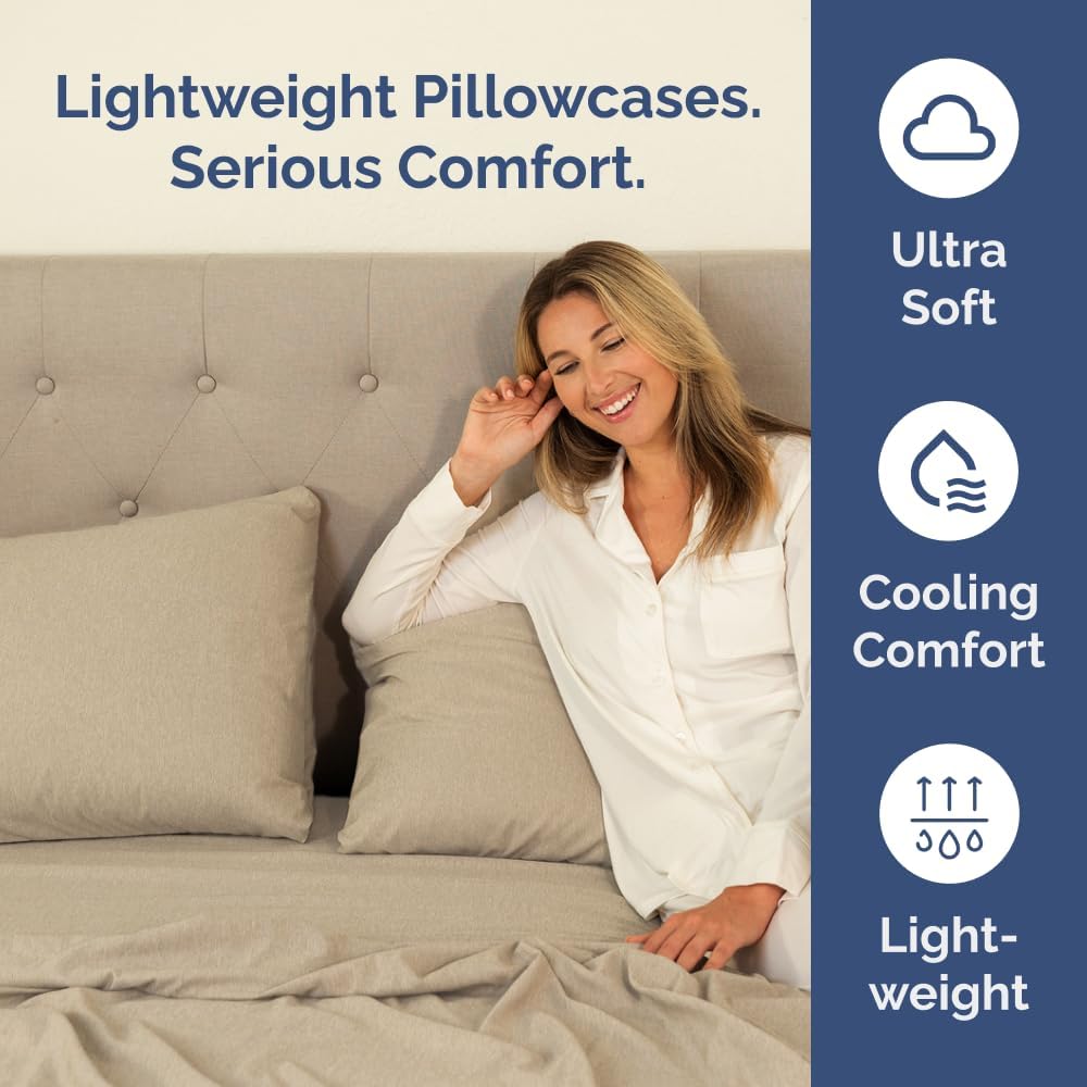 Standard Pillow Cases Set of 10 - Ultra Soft Hotel Quality Pillowcase Covers - Comfy, Cozy & Wrinkle Free - Shrink, Stain and Fade Resistant - Machine Washable Pillow Protectors - 10 Pcs Set - White - Colors A