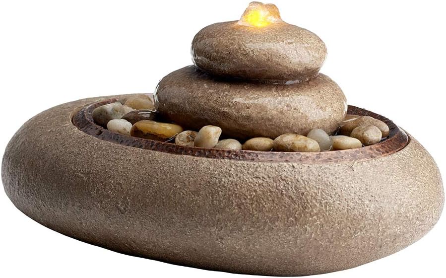 Homedics Mirra Oceanside Relaxation Fountain - Serene Decorative Home Decor
