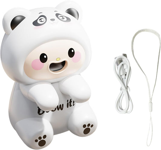 Mini Food Cooling Fan, Clip-on White Mini Food Cooling Fan for Instant Noodles
