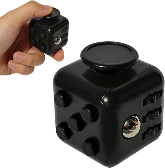 1Pcs Fidget Toys for Kids and Adults Stress Relief Cubes Sensory Toys Portable Calming Fidget Toy Cube for Focus Relaxing Home Office Classroom Travel Birthday Gift