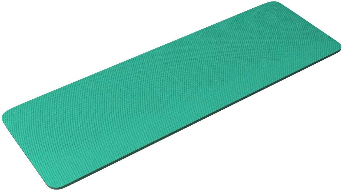 Fitvids Yoga Mat, 1/2-Inch Extra Thick High Density Exercise Mat, Anti-Tear Exercise Yoga Mat with Carrying Strap, Suitable for Various Yoga Exercises