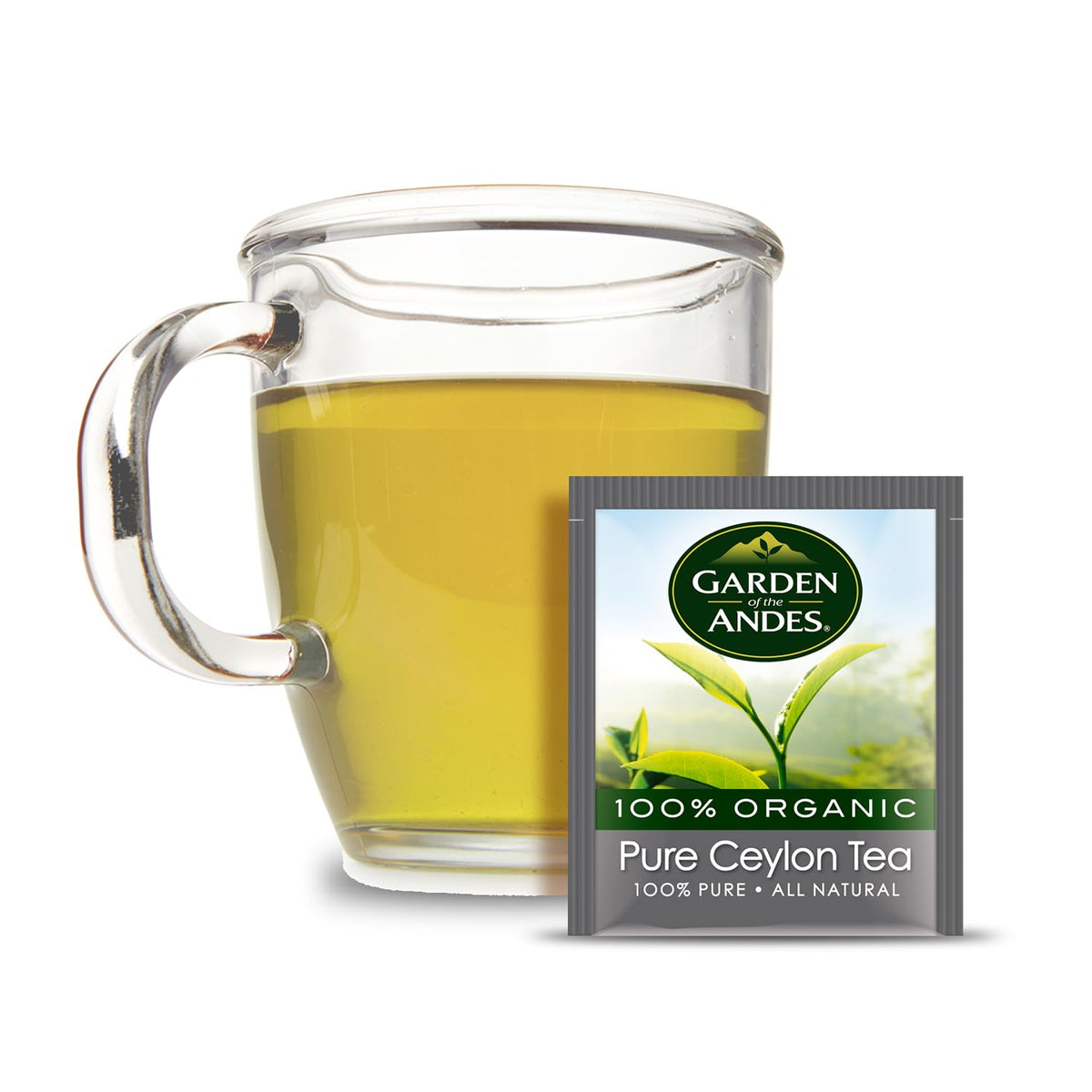 Garden of the Andes Kosher Organic Green Tea, 120 Bags