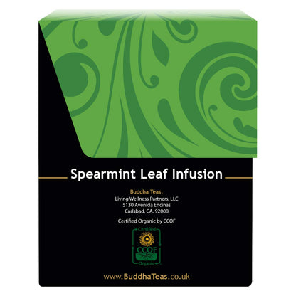 Buddha Teas Organic Lemon Balm - OU Kosher, USDA Organic, CCOF, 18 Bleach-Free Tea Bags