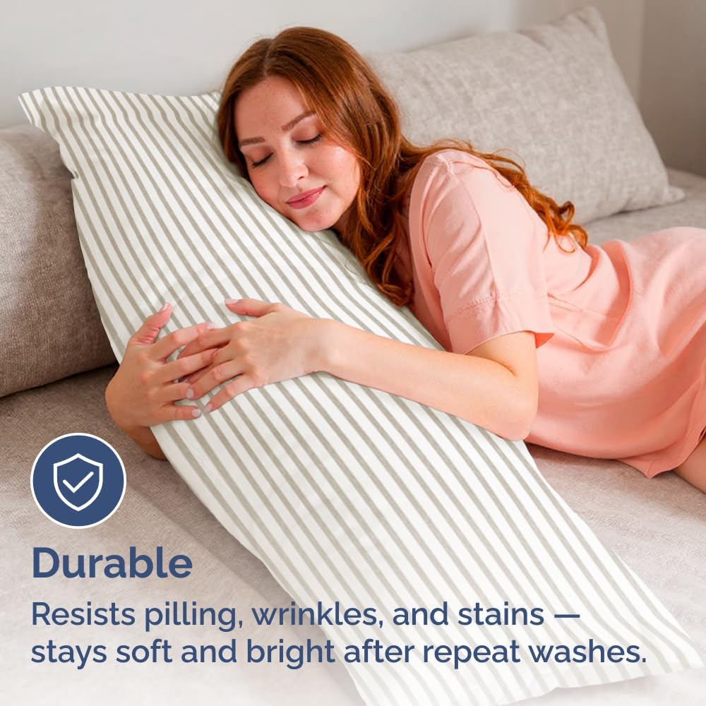 Standard Pillow Cases Set of 10 - Ultra Soft Hotel Quality Pillowcase Covers - Comfy, Cozy & Wrinkle Free - Shrink, Stain and Fade Resistant - Machine Washable Pillow Protectors - 10 Pcs Set - White - Colors A