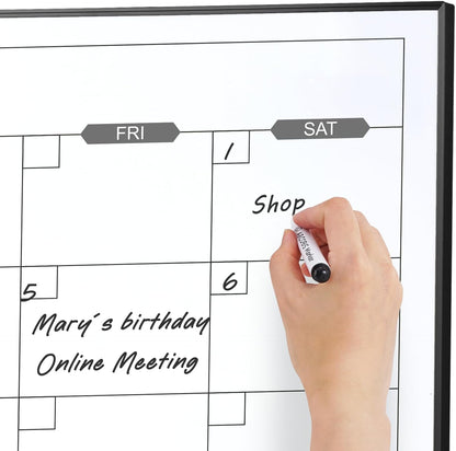 ARCOBIS Monthly Calendar Whiteboard