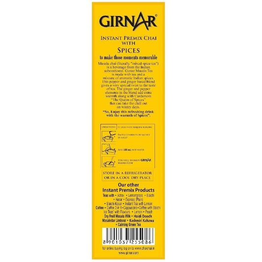 Girnar Instant Chai (Tea) Premix With Masala, 10 Sachet Pack