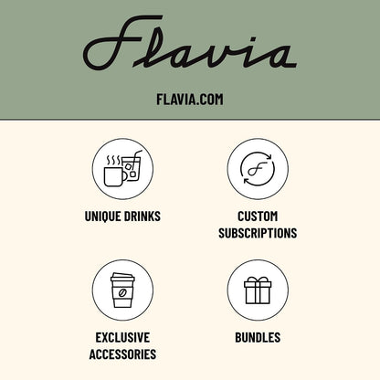Flavia Bright Tea Co. Earl Grey Tea Freshpacks works only with Flavia Brewers (Case of 100)
