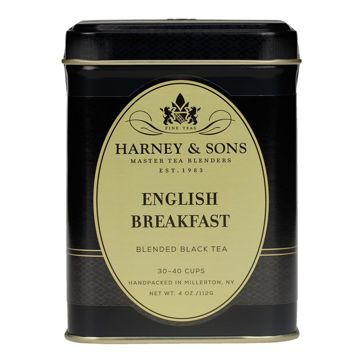 Harney & Sons English Breakfast Loose Leaf Black Tea Tin, 4 oz