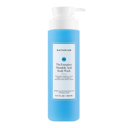 Naturium The Smoother Glycolic Acid Exfoliating Body Wash, Soft & Smoothing Cleanser, 16.9 oz