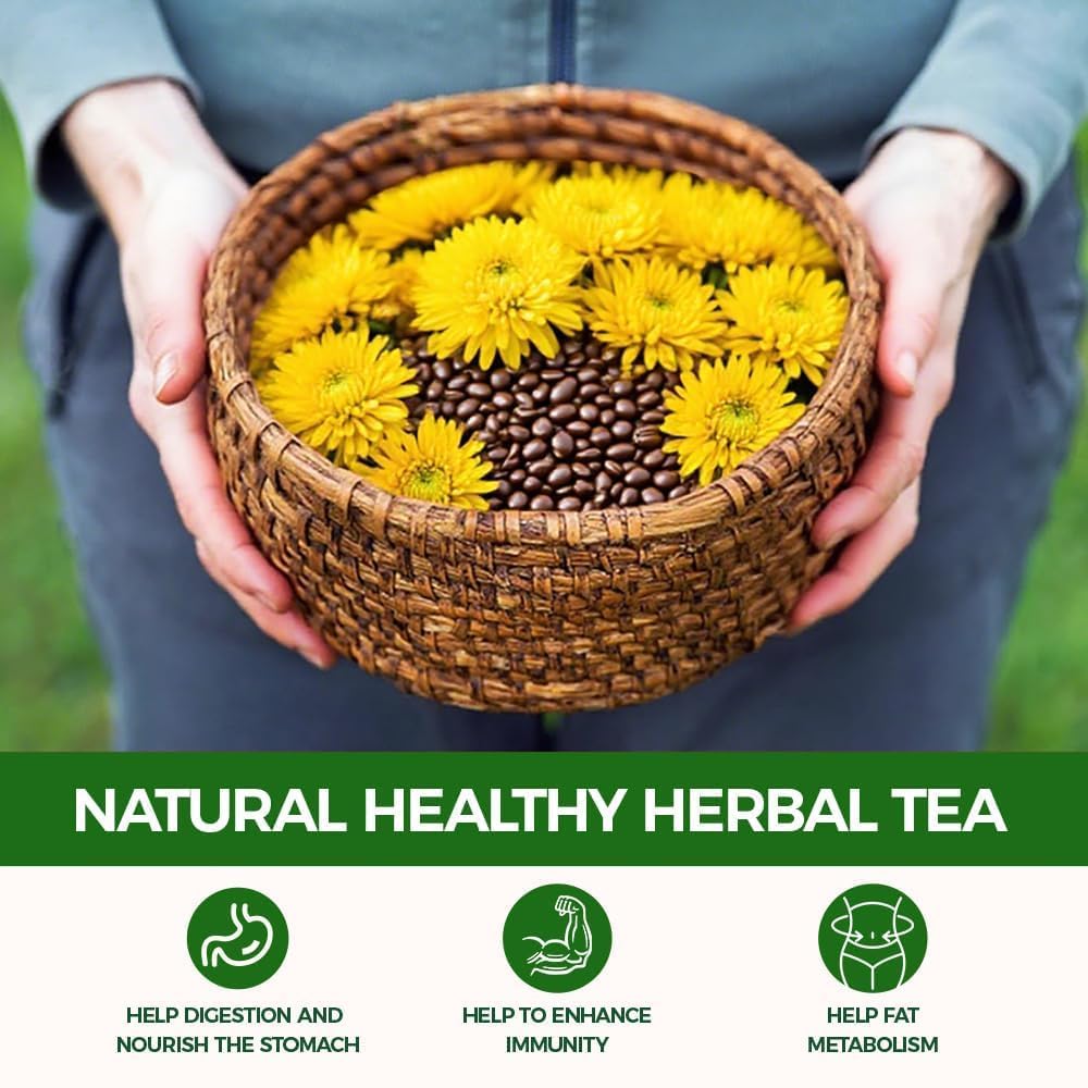 WOTIHA 60 Count Premium Lemon Balm Tea Bags - 100% Pure Natural Leaves, Lemony Citrusy Flavor, Supports Calming & Digestion, Caffeine-Free, Additive-Free, Sugar-Free, Vegan Non-GMO