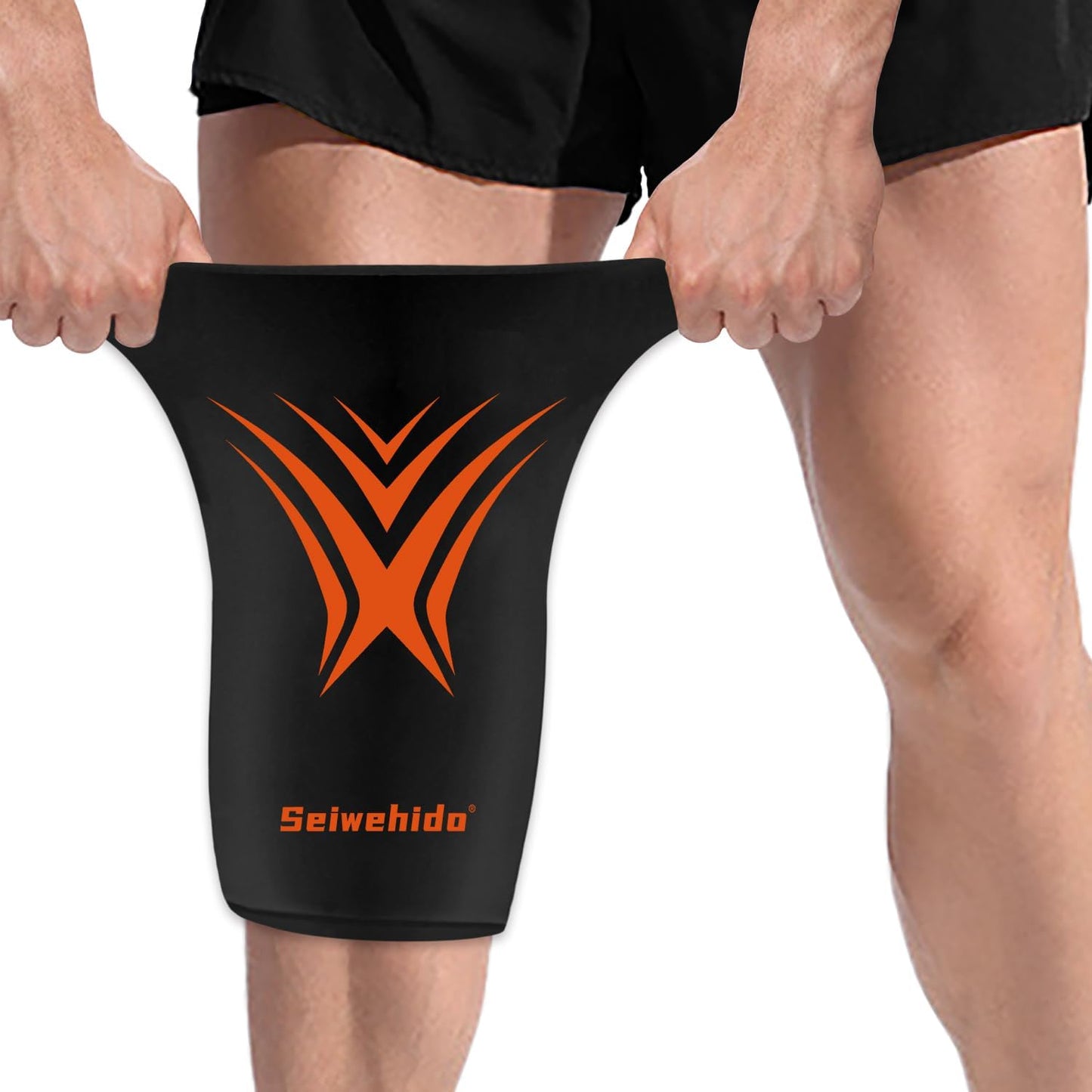 Extended Leg Knee Ice Pack Wrap for Injuries Compression, Reusable Gift Soft Gel Freeze Knees Brace for Swelling, Replacement Surgery, Cold Compress Therapy for Arthritis, Meniscus Tear and ACL