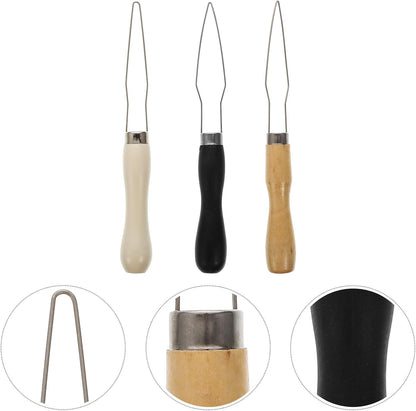 3Pcs Button Hook Dressing Aid, Arthritis Button Puller Tool
