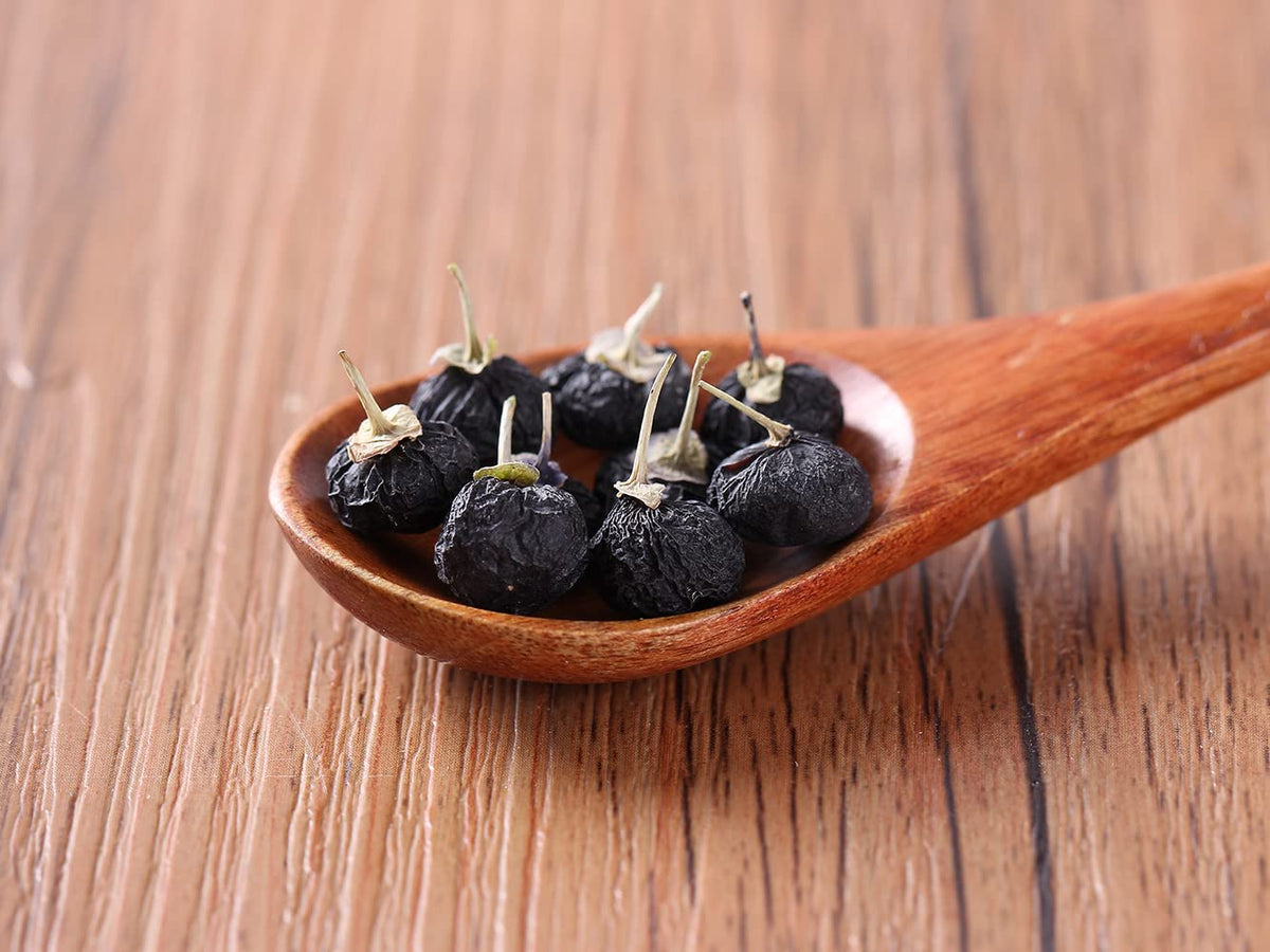 Premium Dried Black Goji Wolfberry tea-8Oz/227g,100% Natural 黑枸杞 & No Additives Goji Berry.