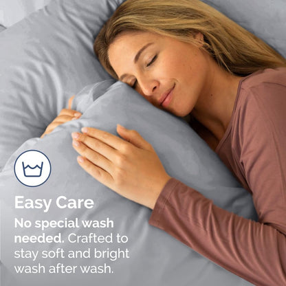 Standard Pillow Cases Set of 10 - Ultra Soft Hotel Quality Pillowcase Covers - Comfy, Cozy & Wrinkle Free - Shrink, Stain and Fade Resistant - Machine Washable Pillow Protectors - 10 Pcs Set - White - Colors A