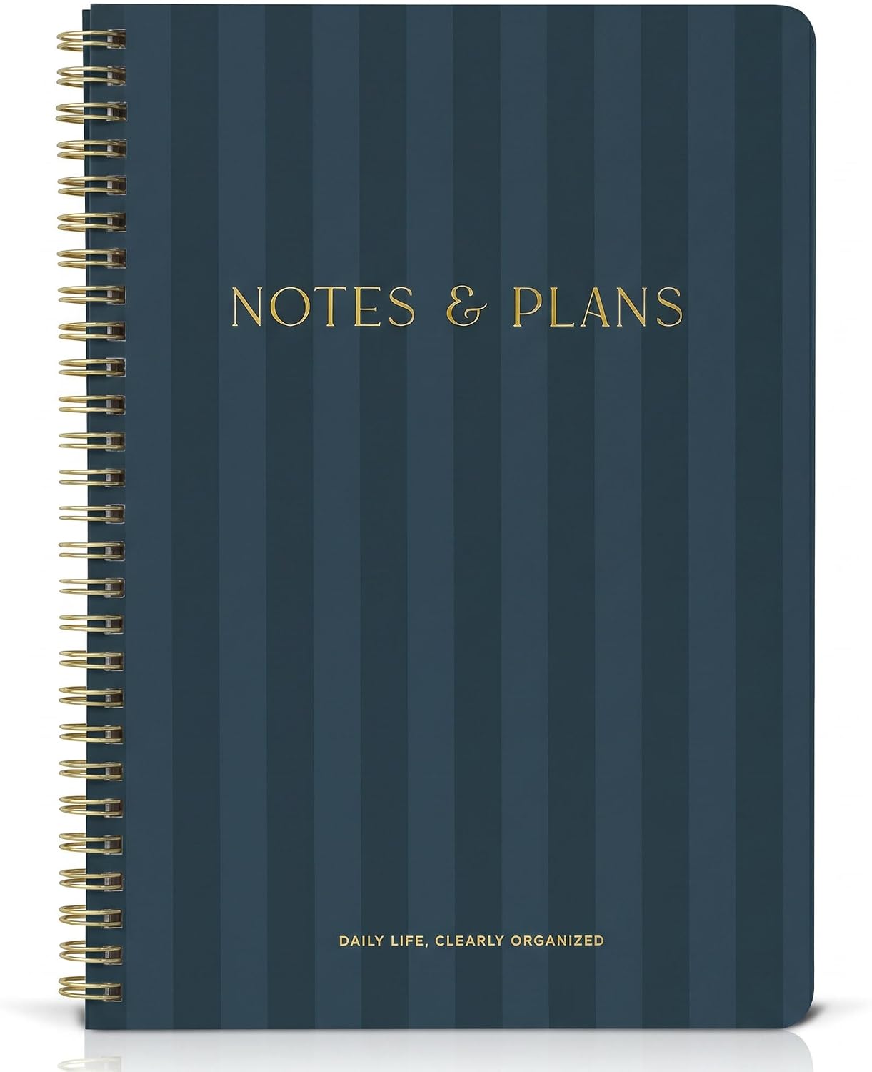 Beautiful Daily Planner And Notebook With Hourly Schedule - Aesthetic Spiral To do List Notepad to Easily Organize Your Tasks And Appointments - Stylish Book And School Or Office Supplies For Women