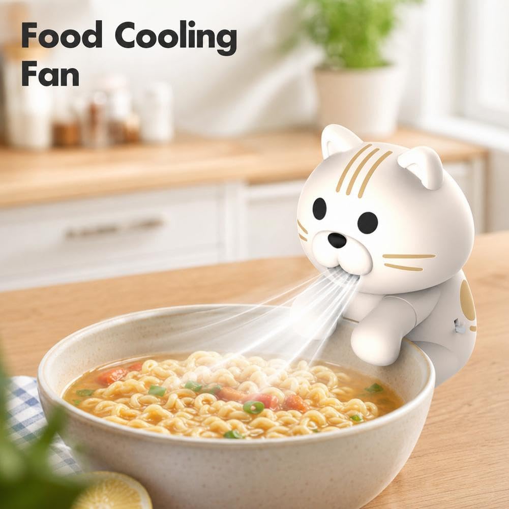 Cooling Clip-On Mini Fan for Cup & Bowl