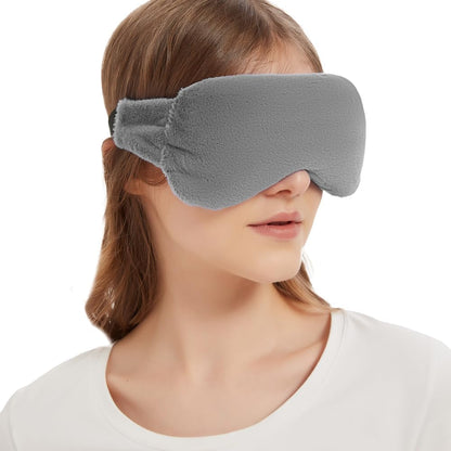 Eye Pillow for Yoga, Relaxation, Sleeping, Microwavable Weighted Eye Mask Heated for Meditation, Dry Eyes, Moist Heat Hot & Cold Eye Compress with Flaxseeds Therapy (Pink)